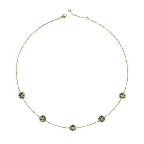 Flower of Elements Necklace