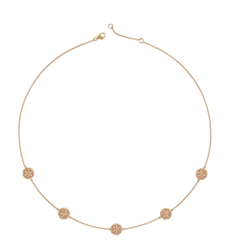 Flower of Elements Necklace